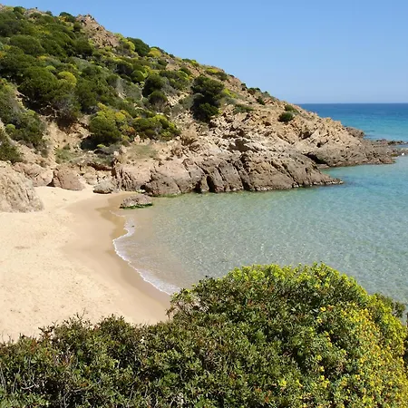 Blue House, 300m To Southsardiniaholidays * Pula