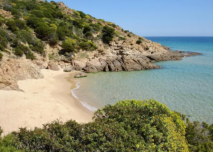 Blue House, 300m To Southsardiniaholidays * Pula